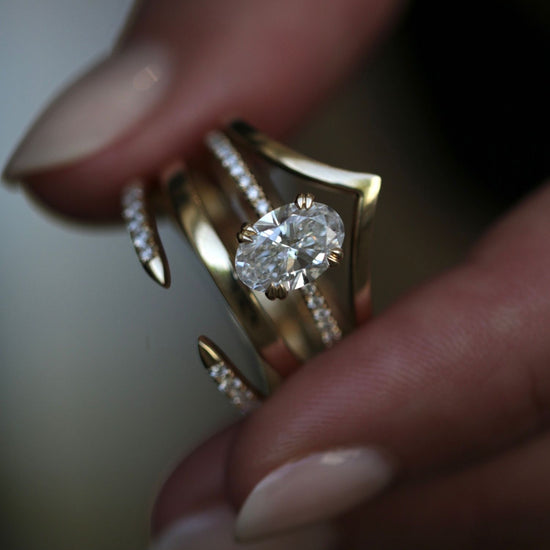 1.21 CT Oval Solitaire CVD E/VS1 Diamond Engagement Ring 16