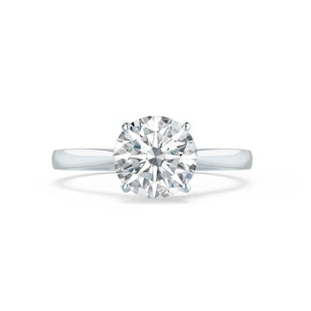 1.20 CT Round Shaped Moissanite Solitaire Engagement Ring 10