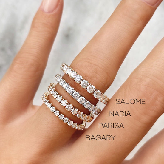 1.5 CT Round Full Eternity CVD EF/VVS Diamond Wedding Band 11