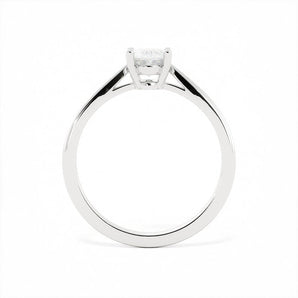 0.82 CT Oval Solitaire G/VS2 Diamond Engagement Ring 2