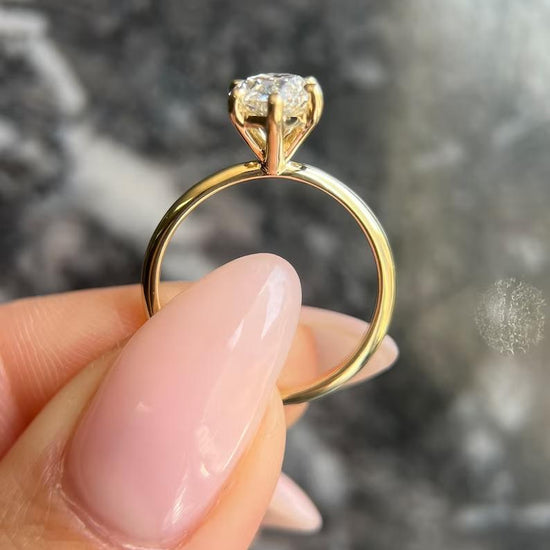 2.0 CT Marquise Solitaire CVD F/VS1 Diamond Engagement Ring 4